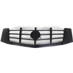 New Chrome Insert Grille Assembly Compatible With Cadillac Escalade Ext Base 8 Cyl 6.2L Escalade Esv
