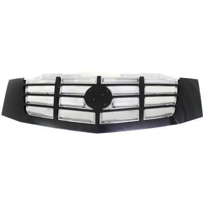 New Chrome Insert Grille Assembly Compatible With Cadillac Escalade Premium 8 Cyl 6.2L Escalade Ext