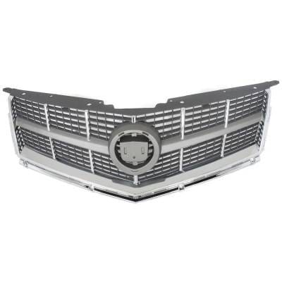 New Gray Grille Assembly Compatible With Cadillac Srx Premium 6 Cyl 3.0L Srx Performance 6 Cyl 3.6L
