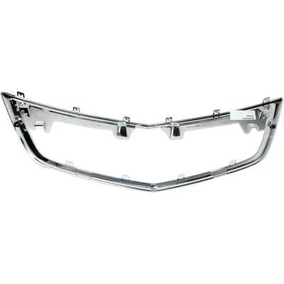 New Center Grille Trim Compatible With Acura Tl Sh-Awd 6 Cyl 3.7L Tl Base 6 Cyl 3.5L 2012-2014 thumbnail 9