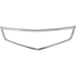 Center Grille Trim Compatible With Acura Tsx Base 4 Cyl 2.4L 2006-2008 By Ac1210108 71122Seca02