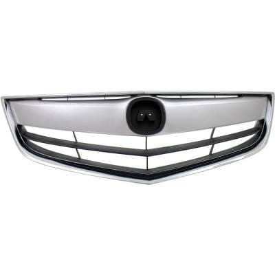 New Chrome Shell Grille Assembly Compatible With Acura Ilx Base 4 Cyl 2.0L Ilx Hybrid 4 Cyl 1.5L Ilx thumbnail 9