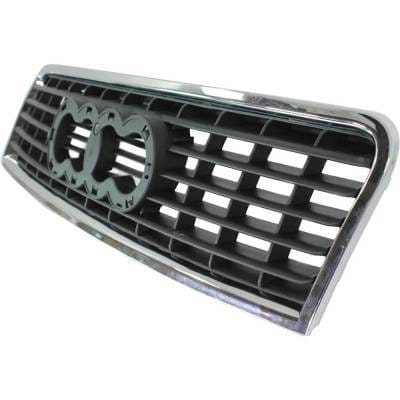 New Chrome Shell Grille Assembly Compatible With Audi A4 Quattro Base 6 Cyl 3.2L A4 Quattro Base 4 thumbnail 3