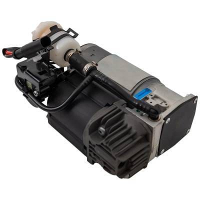 New Square Connector Air Suspension Compressor Compatible With Cadillac Chevrolet Gmc Escalade thumbnail 3