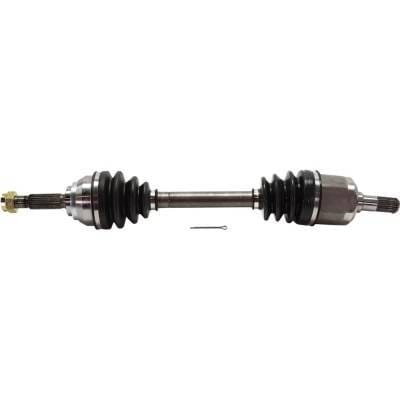 New Driver Side Front Axle Assembly Compatible With Mitsubishi Plymouth Colt 100 Dl 4 Cyl 1.6L