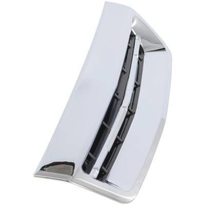 New Chrome Hood Scoop Compatible With Chevrolet Silverado 3500 Hd Wt 8 Cyl 6.6L Silverado 2500 Hd thumbnail 15