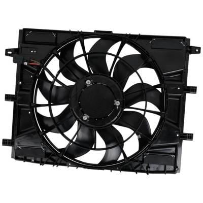 New Brushless Motor Cooling Fan Assembly Compatible With Cadillac Xt4 Luxury 4 Cyl 2.0L Xt4 Premium
