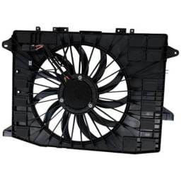 New Brushless Motor Cooling Fan Assembly Compatible With Cadillac Chevrolet Blazer True North 4 Cyl