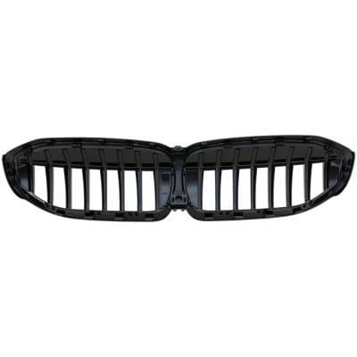 Black Grille Assembly Compatible With Bmw 330I Xdrive Base 4 Cyl 2.0L 330I Base 4 Cyl 2.0L 2019-2022 thumbnail 7