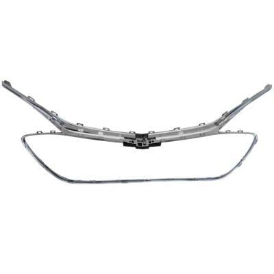Chrome Grille Trim Compatible With Chevrolet Malibu All Submodels 2019-2022 Gm1202106 84473374-Pfm thumbnail 7