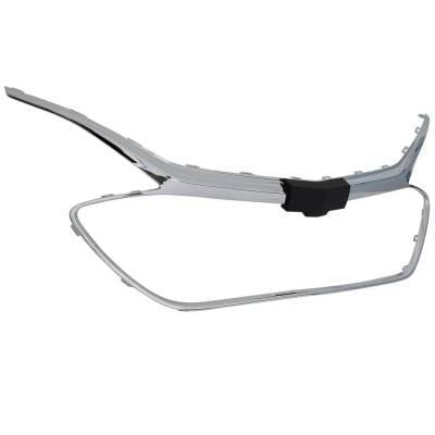 Chrome Grille Trim Compatible With Chevrolet Malibu All Submodels 2019-2022 By Gm1202106 thumbnail 5