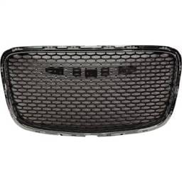 New Chrome Shell Grille Assembly Compatible With Chrysler 300 Touring 6 Cyl 3.6L 300 C Platinum 6