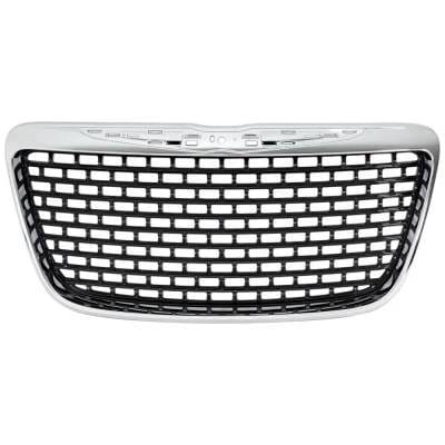 New Chrome Grille Assembly Compatible With Chrysler 300 C 8 Cyl 5.7L 300 S 8 Cyl 5.7L 300 Srt8 Core thumbnail 3