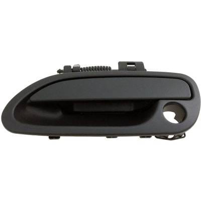 Front Driver Side Exterior Door Handle Compatible With 1995-1999 Subaru Legacy Textured Black