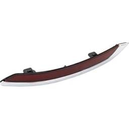 New Left Rear Bumper Reflector Compatible With Acura Tlx Sh-Awd 6 Cyl 3.5L Tlx Base 6 Cyl 3.5L Tlx