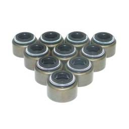 New Valve Stem 10 Pack Seal Kit Compatible With Yamaha Kodiak Se 450 Hp 2006,2020-2024 Kodiak