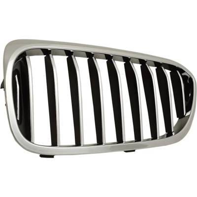 New Driver Side Grille Assembly Compatible With Bmw 540I Base 6 Cyl 3.0L 540D Xdrive Base 6 Cyl 3.0L thumbnail 3