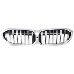 New Chrome Grille Assembly Compatible With Bmw 330E Base 4 Cyl 2.0L 330I Base 4 Cyl 2.0L 2023-2025