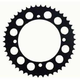 Rear Drive Sprocket 46T 420 Chain Steel Compatible With Kawasaki Kawasaki Kx 60 Kawasaki Kx 65