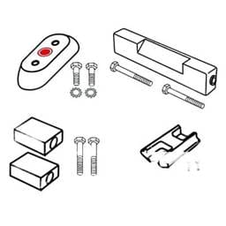 Marine Zinc Anode Kit Compatible With Johnson/Evinrude 50-112 Hp Outboard Saltwater Sacrificial