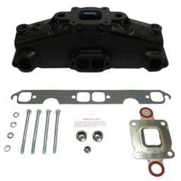 New Dry Joint Design Exhaust Manifold Compatible With Mercruiser V8 5.7 Liter 350 Hp V8 Liter 6.2 Hp