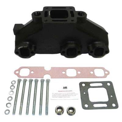 New Center Rise Design Exhaust Manifold Compatible With Mercruiser 4.3 Liter V6 229 Hp Liter V6 4.3