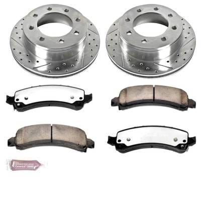 New 8 Lugs Brake Disc And Pad Kit Compatible With Chevrolet Gmc Savana 3500 All Submodels Express thumbnail 3