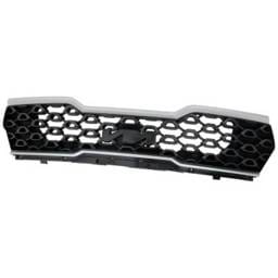 New Black Grille Assembly Compatible With Kia Sorento Sx 4 Cyl 2.5L Sorento Lx 4 Cyl 2.5L Sorento S