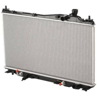 New Aluminum Radiator Compatible With Acura Honda Civic Lx Special Edition 4 Cyl 1.7L Civic Gx 4 Cyl thumbnail 3