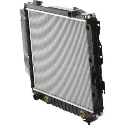 New Aluminum Radiator Compatible With Jeep Wrangler Sahara 6 Cyl 4.0L Wrangler Unlimited 6 Cyl 4.0L thumbnail 3