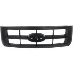 Grille Assembly Compatible With 2008-2012 Ford Escape Limited 3.0L V6 2.5L I4 Painted Black Front