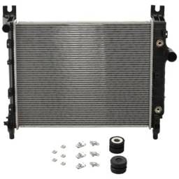 New Aluminum Radiator Compatible With Dodge Durango Sport 8 Cyl 5.9L Dakota Sxt 6 Cyl 3.7L Dakota