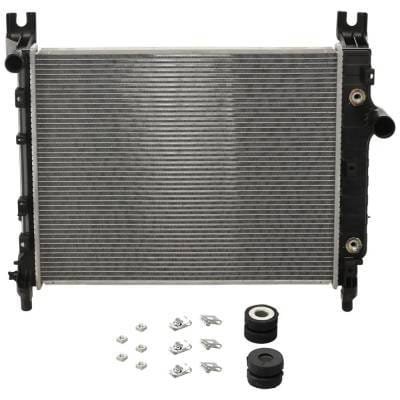 New Aluminum Radiator Compatible With Dodge Durango Sport 8 Cyl 5.9L Dakota Sxt 6 Cyl 3.7L Dakota