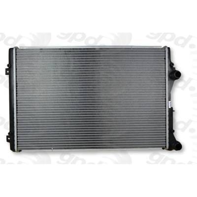 New Plastic Tank Radiator Compatible With Audi Volkswagen Jetta City Base 4 Cyl 2.0L Eos Final