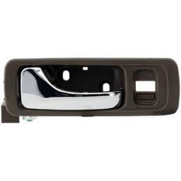 Front Left (Driver Side) Interior Door Handle Compatible With 1996-2004 Acura Rl Taupe Bezel With