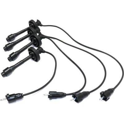 New Spark Plug Wire Compatible With Chevrolet Toyota Prizm Base 4 Cyl 1.8L Corolla Ce 4 Cyl 1.8L thumbnail 3