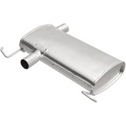 New Oval Muffler Compatible With Ford Mercury Windstar Base 6 Cyl 3.8L Monterey Luxury 6 Cyl 4.2L