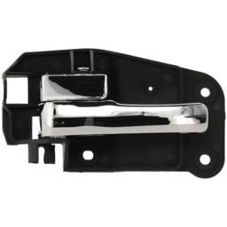 Front Left (Driver Side) Interior Door Handle Compatible With 2000-2002 Lincoln Ls Chrome With Lock