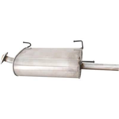 New Aluminized Muffler Compatible With Nissan Sentra S 4 Cyl 1.8L Sentra Base 4 Cyl 1.8L Sentra Xe 4