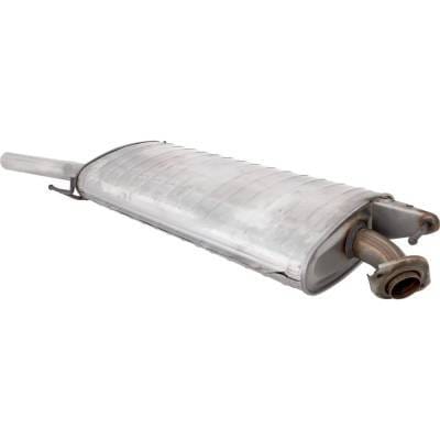 New Stainless Steel Muffler Compatible With Toyota Rav4 Limited 4 Cyl 2.5L Rav4 Limited 4 Cyl 2.4L thumbnail 5