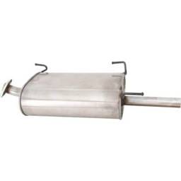 New Aluminized Muffler Compatible With Nissan Sentra Gxe 4 Cyl 1.8L Sentra Ca 4 Cyl 1.8L Sentra S 4
