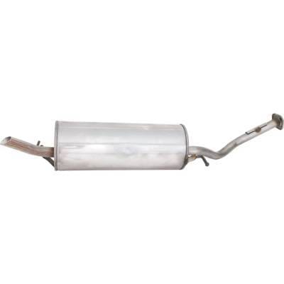 New Stainless Steel Muffler Compatible With Toyota Prius Touring 4 Cyl 1.5L Prius Base 4 Cyl 1.5L thumbnail 9