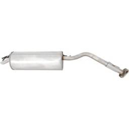 Stainless Steel Muffler Compatible With Toyota Prius Base 4 Cyl 1.5L Prius Touring 4 Cyl 1.5L