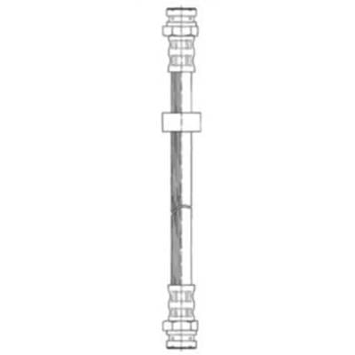New Rear Brake Line Compatible With Ford Mazda Mercury Protege Gt 4 Cyl 1.8L Protege Lx 4 Cyl 2.0L thumbnail 3