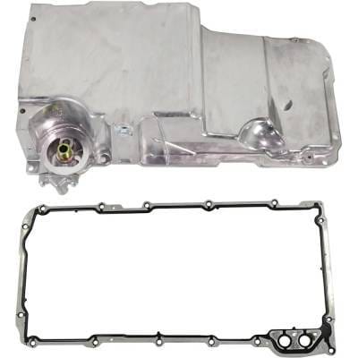 New Aluminum Oil Pan Compatible With Chevrolet Gmc Isuzu Express 3500 Base 8 Cyl 4.8L W4500
