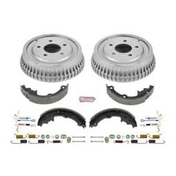 New Rear Brake Drum And Shoe Kit Compatible With Pontiac Trans Sport Base 6 Cyl 3.1L Century Custom