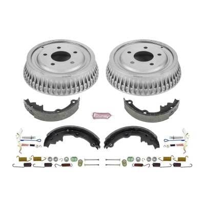 New Rear Brake Drum And Shoe Kit Compatible With Pontiac Trans Sport Base 6 Cyl 3.1L Century Custom