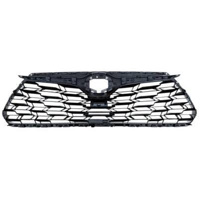 New Black Shell Grille Assembly Compatible With Toyota Highlander Xle 4 Cyl 2.4L Highlander Le 4 Cyl thumbnail 7