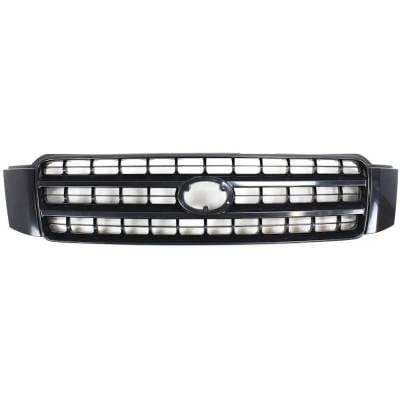New Black Grille Assembly Compatible With Toyota Highlander Base 6 Cyl 3.0L Highlander Limited 6 Cyl