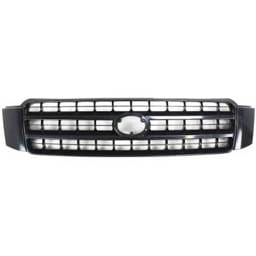 New Black Grille Assembly Compatible With Toyota Highlander Base 6 Cyl 3.0L Highlander Limited 6 Cyl